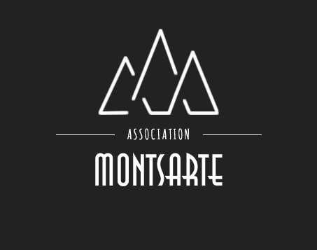 logo-montsarte-1-n création de Logo Association Montsarte, fond noir