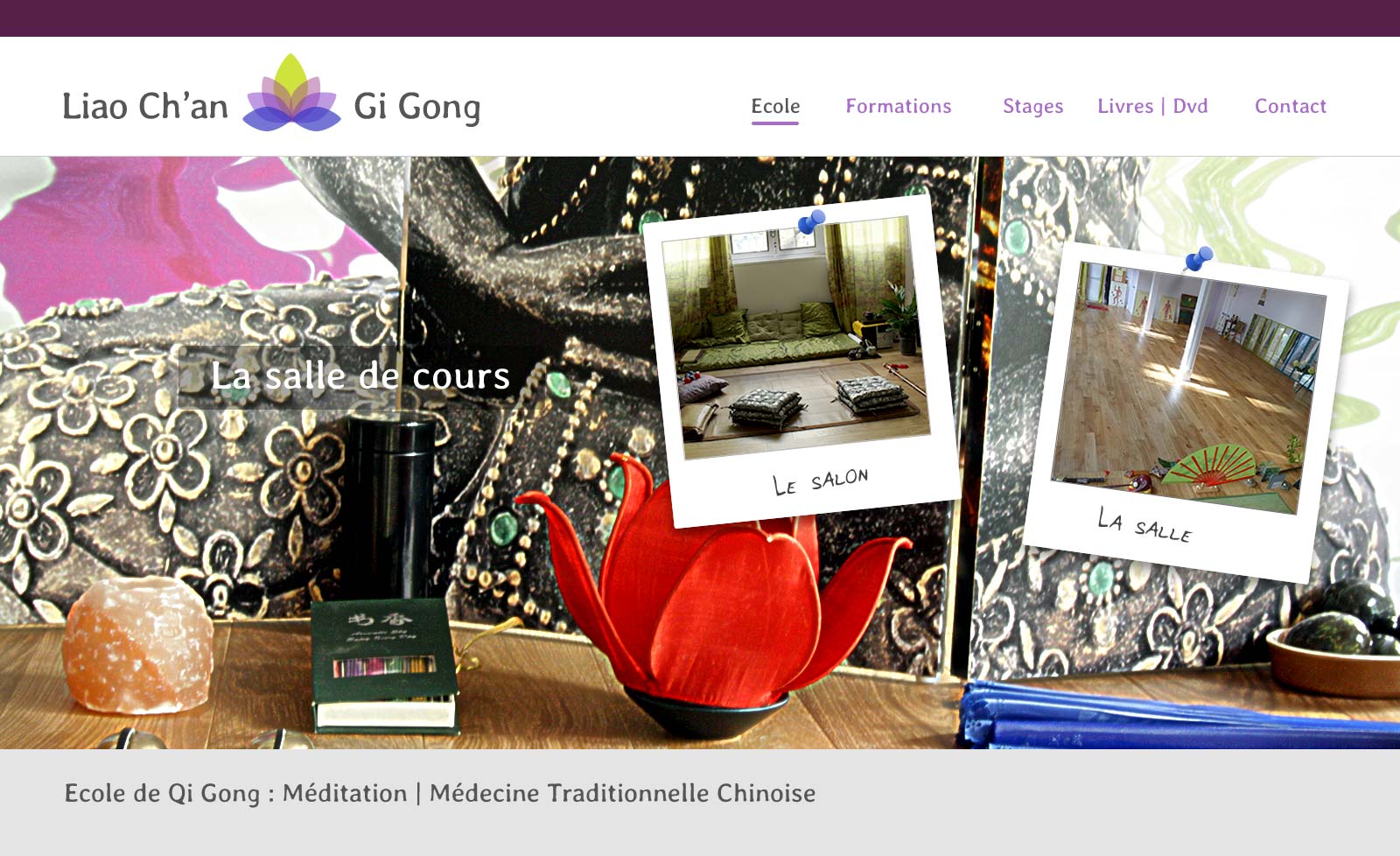 site internet Ecole Qi gong